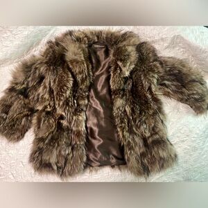 Furrocious Faux Fur Brown Jacket